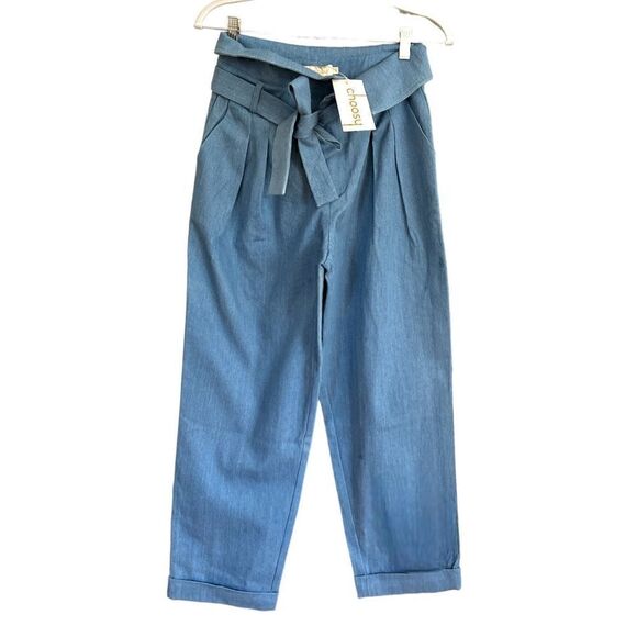 NWT Choosy Ludlow Paper bag Pants - Picture 2 of 7